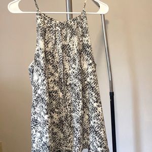 Violet + Claire tank top. Size large. Snakeskin print